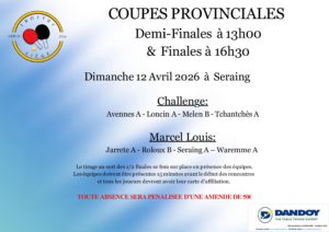 Coupes Provinciales Finales