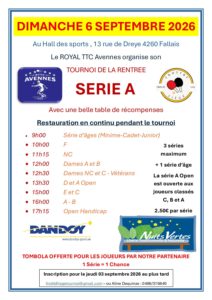 Tournoi A Avennes