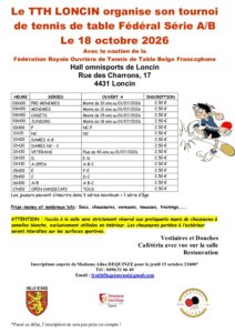 Tournoi de Loncin Fédéral de Liège