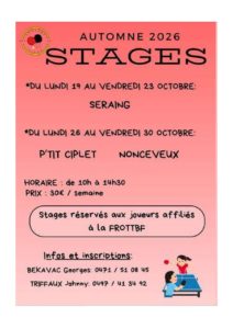Stages