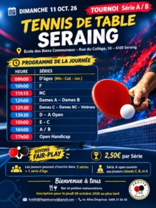 Tournoi Seraing